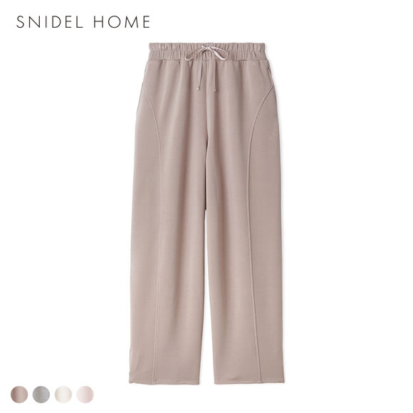 スナイデルホーム ボンディングスウェットパンツ パジャマ ルームウェア SNIDEL HOME