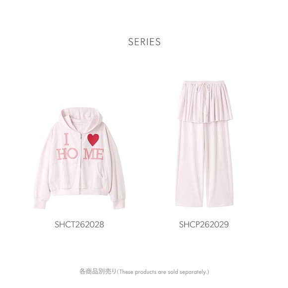 スナイデルホーム ボンディングスウェットパンツ パジャマ ルームウェア SNIDEL HOME