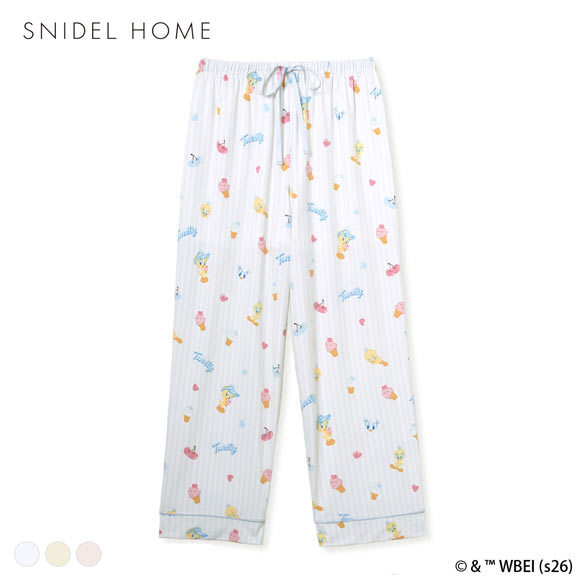 スナイデルホーム Tweety カットロングパンツ ルームウェア パジャマ SNIDEL HOME
