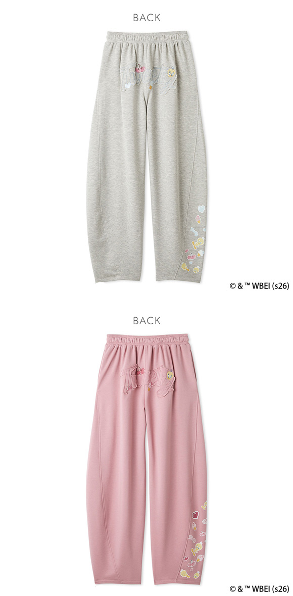 スナイデルホーム Tweety スウェットロングパンツ ルームウェア パジャマ SNIDEL HOME