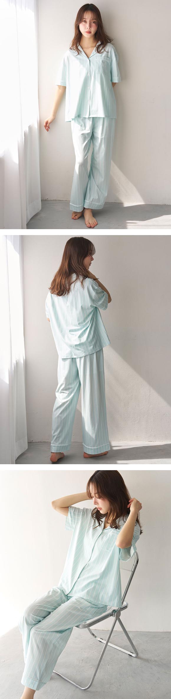 スナイデルホーム ICEDFABRIC+R ロングパンツ ルームウェア パジャマ SNIDEL HOME