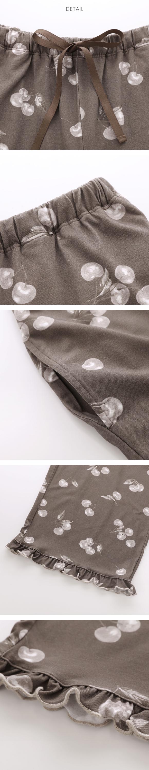 スナイデルホーム Moilis チェリーロングパンツ ルームウェア パジャマ SNIDEL HOME