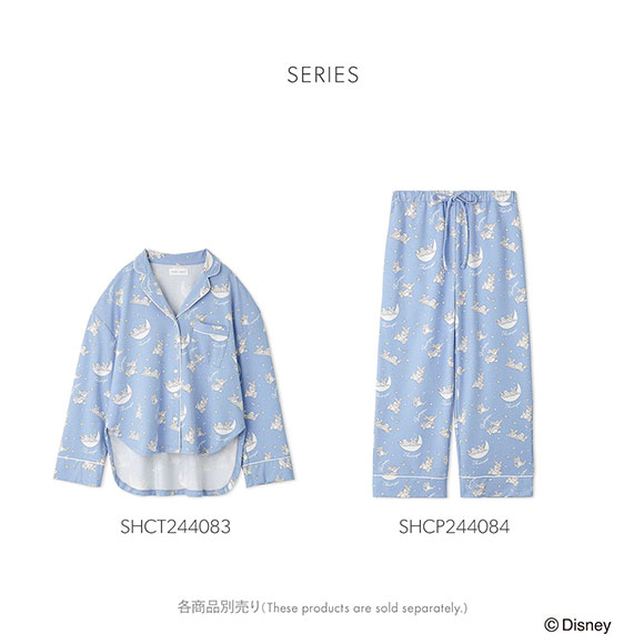 スナイデルホーム SNIDEL HOME 【Bambi】開襟シャツ パジャマ ルームウェア