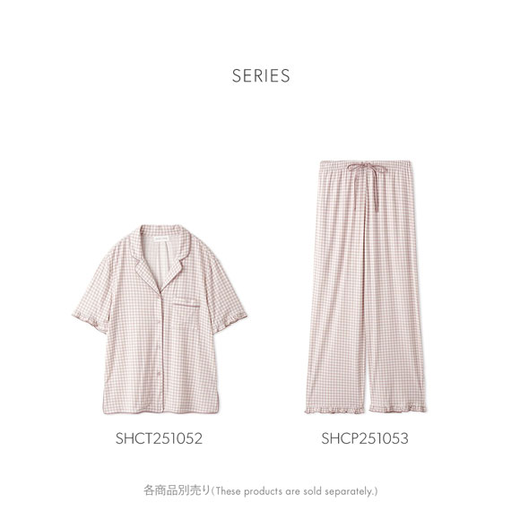 スナイデルホーム バリエ開襟シャツ パジャマ ルームウェア SNIDEL HOME