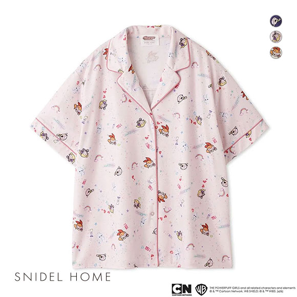 SNIDEL 【The Powerpuff Girls】　開襟シャツ 楽天市場】【SALE／30%OFF】【The Powerpuff Girls】プリント