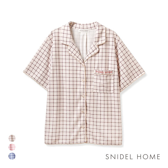 スナイデルホーム Sorbet light 開襟シャツ SNIDEL HOME