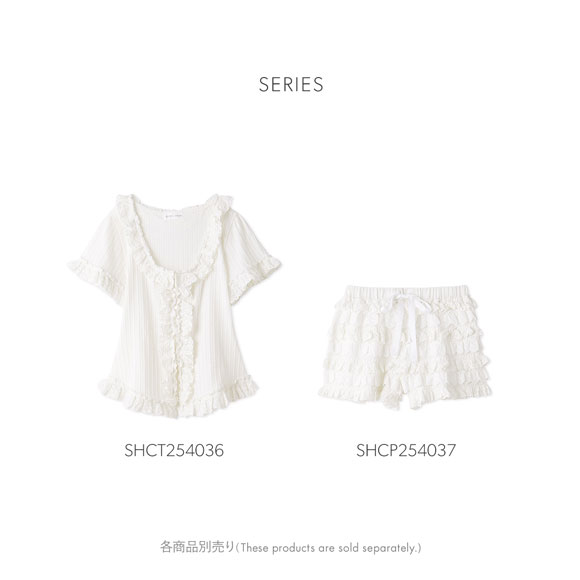 スナイデルホーム フリルレースカットプルオーバー SNIDEL HOME