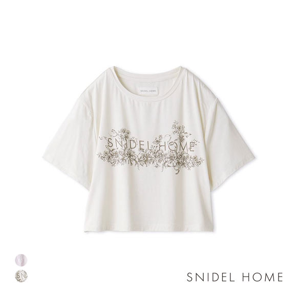 スナイデルホーム 接触冷感 カットレーヨンTシャツ SNIDEL HOME