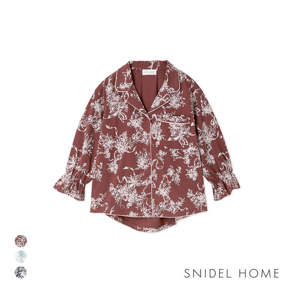 スナイデルホーム 5th Anniversary カット開襟シャツ SNIDEL HOME