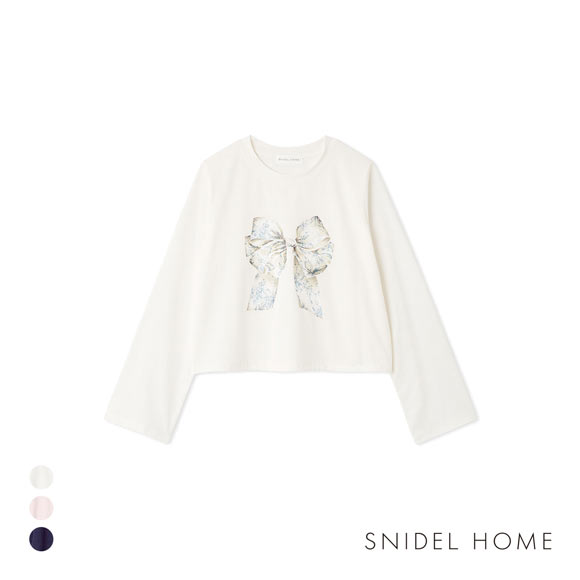 スナイデルホーム 5th Anniversary カットロングTシャツ SNIDEL HOME