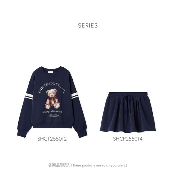 スナイデルホーム Bearスウェットプルオーバー　SNIDEL HOME