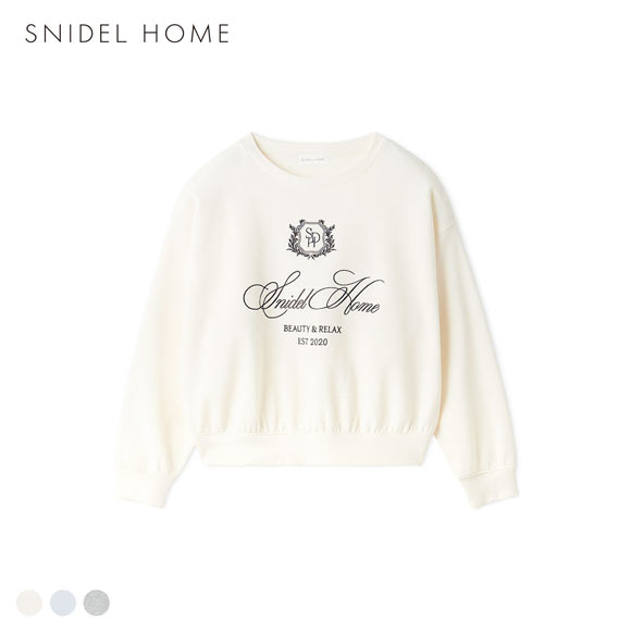 スナイデルホーム スウェットプルオーバー SNIDEL HOME パジャマ