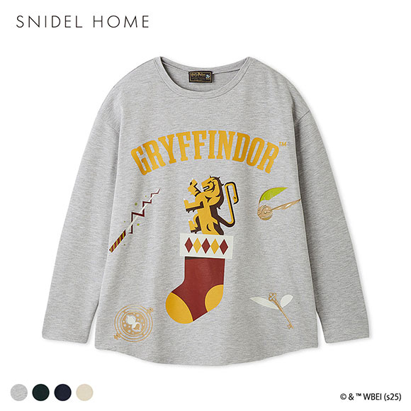 スナイデルホーム Harry Potter ロングTシャツ パジャマ ルームウェア