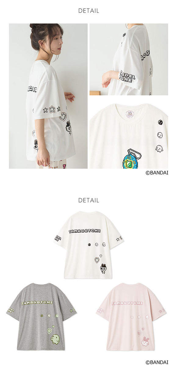 スナイデルホーム たまごっち まめっちTAMAGOTCHI ホワイト Tシャツ たまごっち】Tシャツ(カットソー＆Tシャツ)｜スナイデルホーム｜SNIDEL
