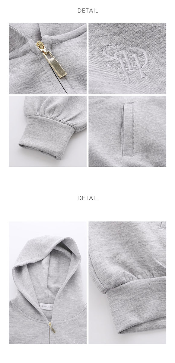 スナイデルホーム ボンディングスウェットパーカー パジャマ ルームウェア SNIDEL HOME