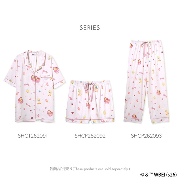 スナイデルホーム Tweety 開襟シャツ ルームウェア パジャマ SNIDEL HOME