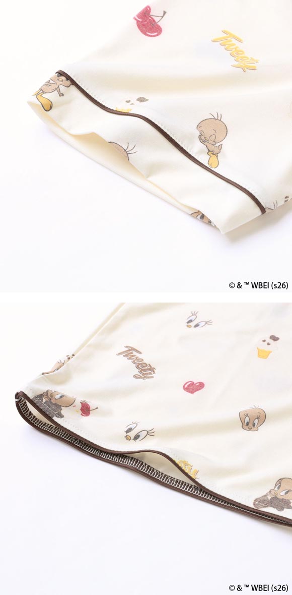 スナイデルホーム Tweety 開襟シャツ ルームウェア パジャマ SNIDEL HOME