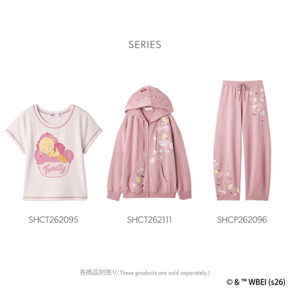 スナイデルホーム Tweety 接触冷感 ミニＴシャツ ルームウェア パジャマ SNIDEL HOME