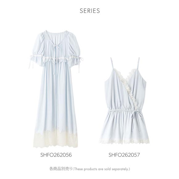 スナイデルホーム シフォンレースオールインワン パジャマ ルームウェア SNIDEL HOME