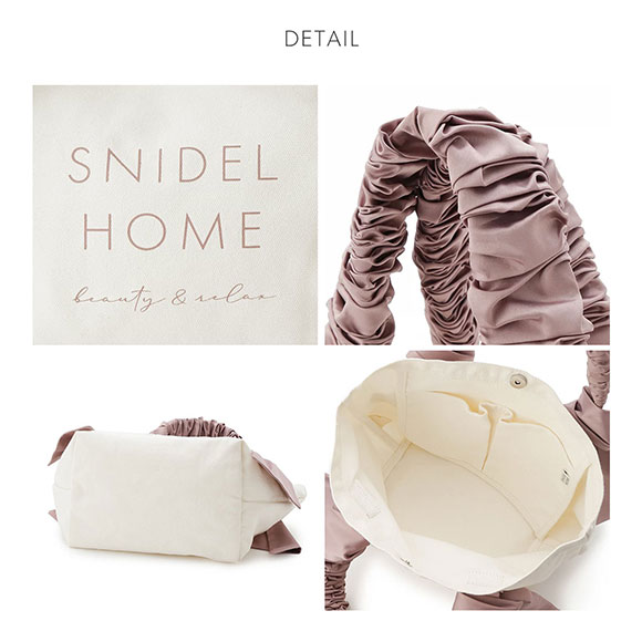 スナイデルホーム SNIDEL HOME オーガニックキャンバスバック SMALL