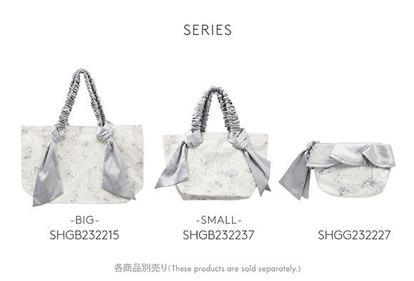 スナイデルホーム SNIDEL HOME オーガニックキャンバスバック SMALL フラワー柄 23SS