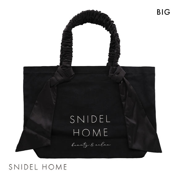 スナイデルホーム SNIDEL HOME オーガニックキャンバスバック BIG BLK