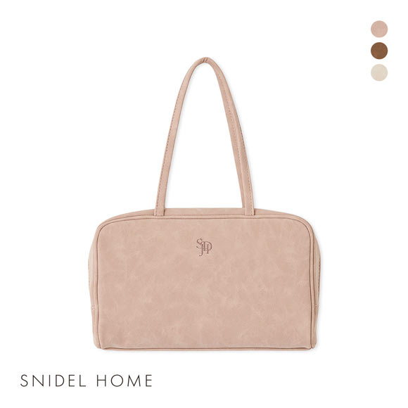 スナイデルホーム スウェードボストンバッグ SNIDEL HOME