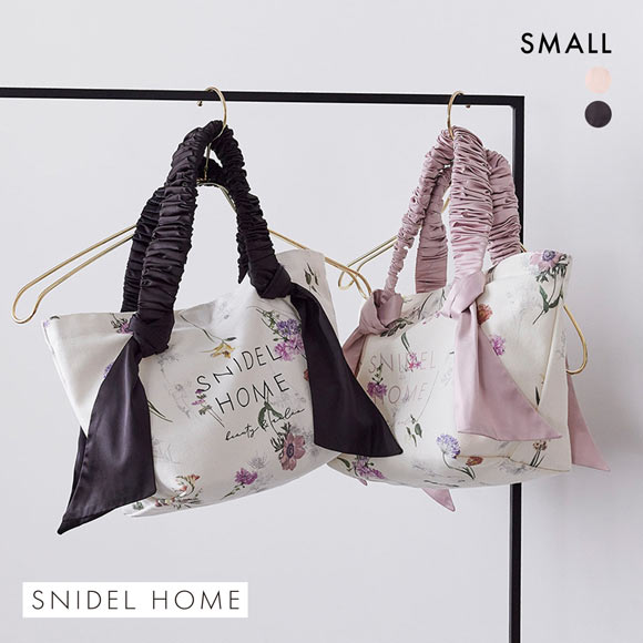 スナイデルホーム オーガニックキャンバストート SMALL Flower SNIDEL HOME