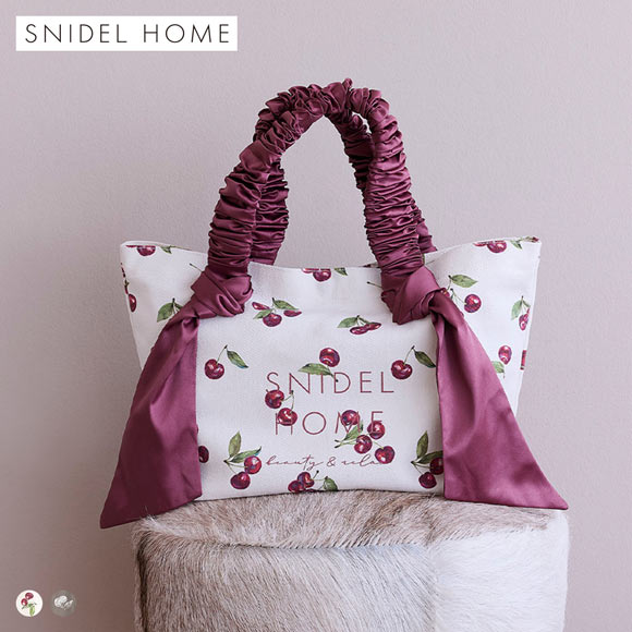 スナイデルホーム オーガニックキャンバストート SMALL（CHERRY
