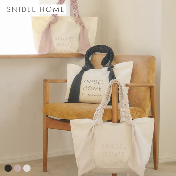 スナイデルホーム オーガニックキャンバスバック BIG SNIDEL HOME