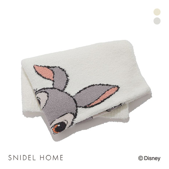 スナイデルホーム SNIDEL HOME 【Bambi】ミス・バニー&とんすけ ニットブランケット