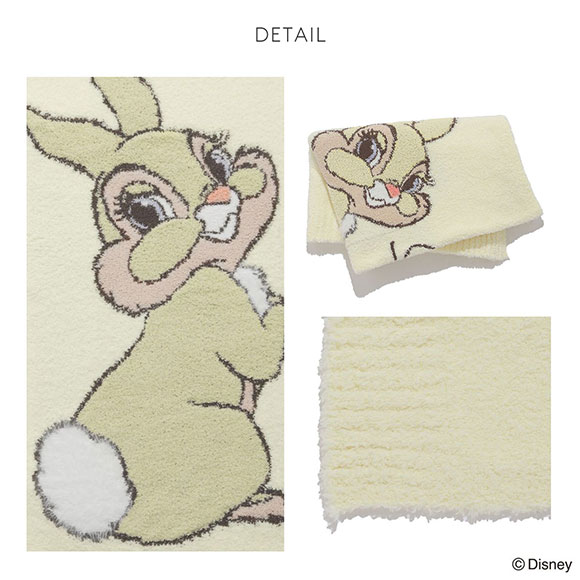 スナイデルホーム SNIDEL HOME 【Bambi】ミス・バニー&とんすけ ニットブランケット