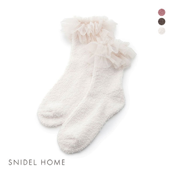 スナイデルホーム SNIDEL HOME チュールニットソックス