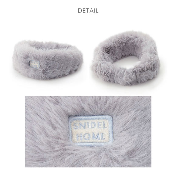 スナイデルホーム SNIDEL HOME ファーヘアターバン