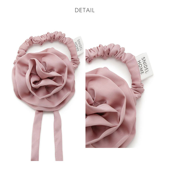 スナイデルホーム SNIDEL HOME ローズモチーフシュシュ