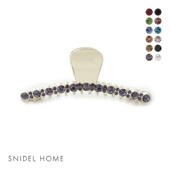 スナイデルホーム SNIDEL HOME 誕生石カラーヘアバンスクリップ