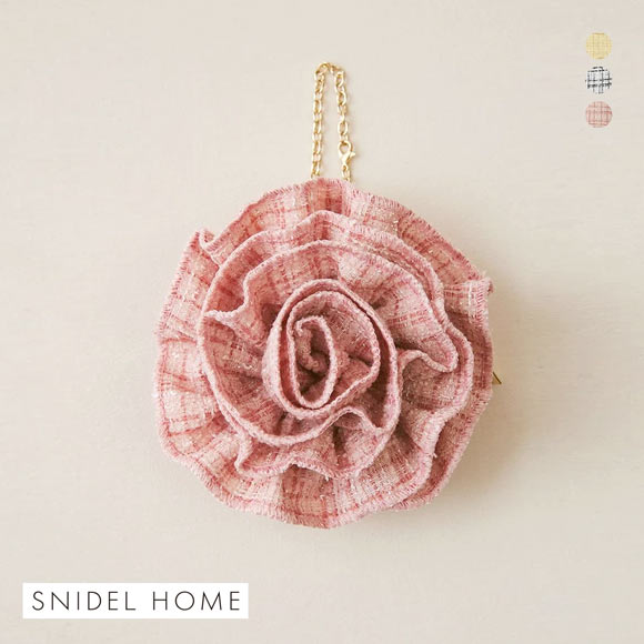 スナイデルホーム ツイードリップケース SNIDEL HOME