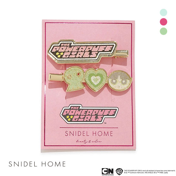 スナイデルホーム パワーパフ ガールズ ヘアクリップ The Powerpuff