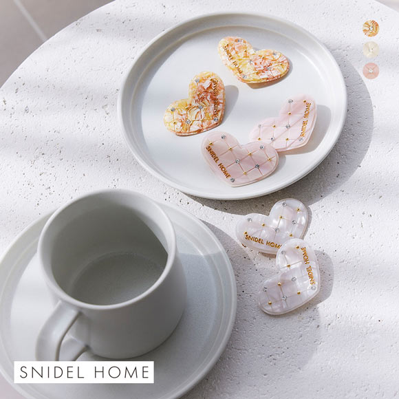 スナイデルホーム ハートヘアクリップ SNIDEL HOME | SHIROHATO(白鳩)