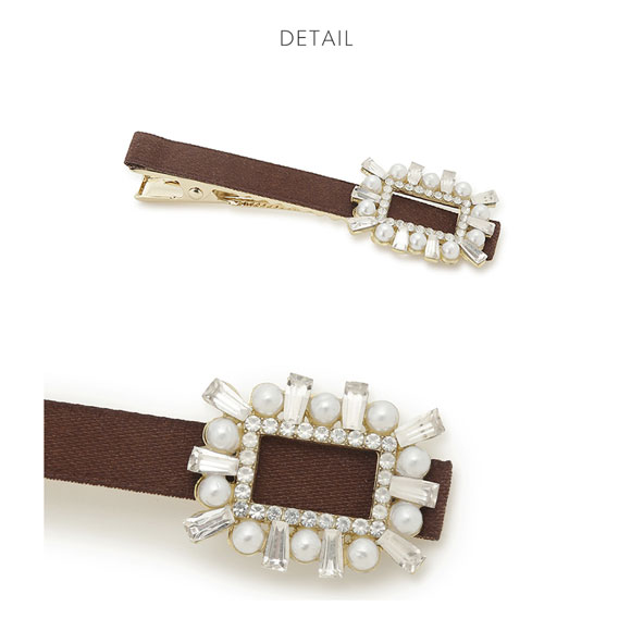 スナイデルホーム ビジューヘアクリップ SNIDEL HOME