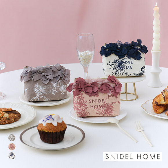 スナイデルホーム 5th Anniversary リボンポーチ SNIDEL HOME