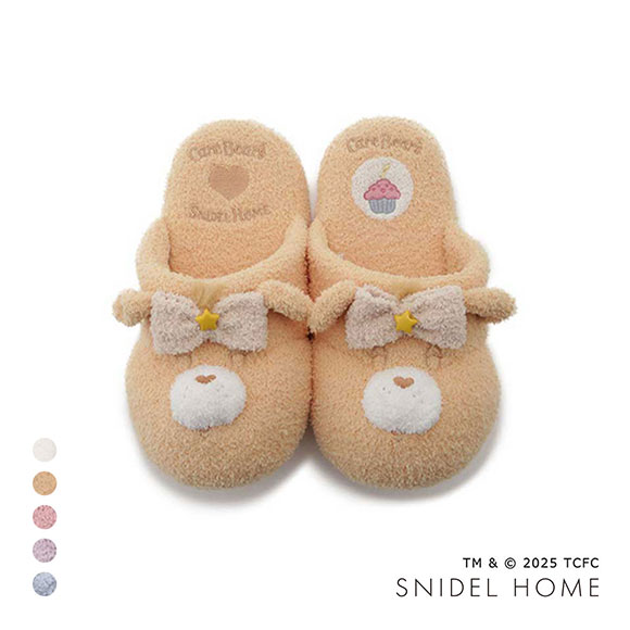 スナイデルホーム Care Bears(TM) ニットスリッパ ケアベア SNIDEL HOME