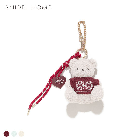 スナイデルホーム ニットクマチャーム SNIDEL HOME | SHIROHATO(白鳩)