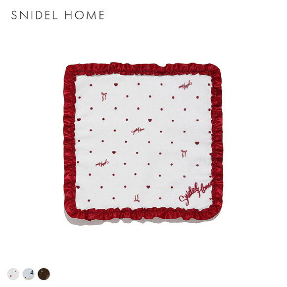 スナイデルホーム フリルハンドタオル SNIDEL HOME Valentine