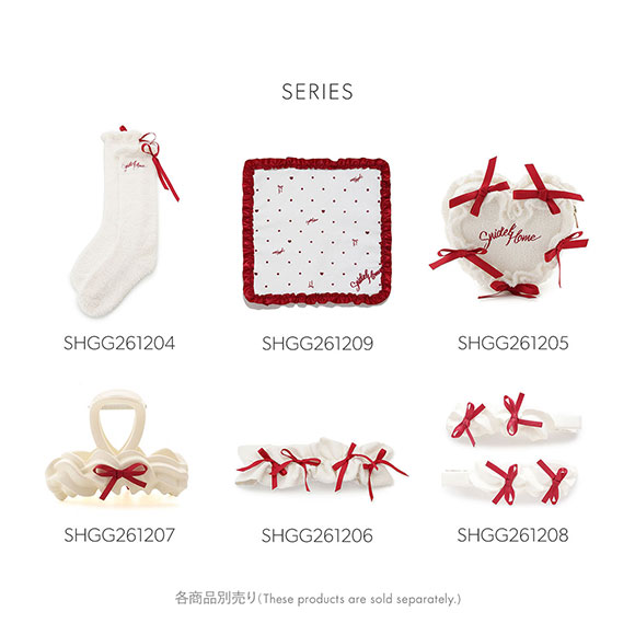 スナイデルホーム フリルハンドタオル SNIDEL HOME Valentine バレンタイン