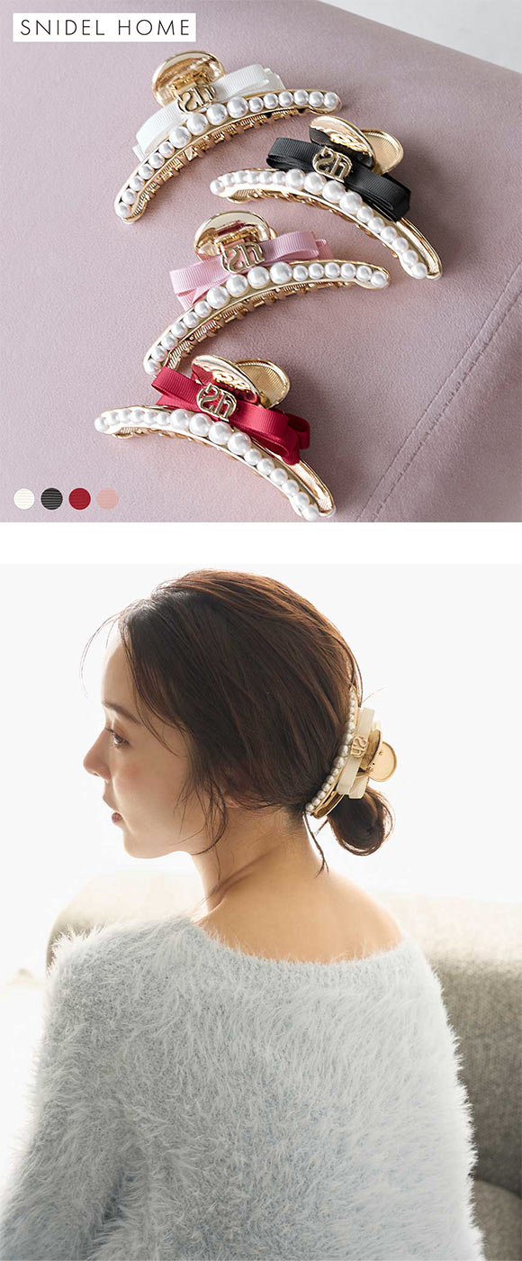 スナイデルホーム パールリボンバンス SNIDEL HOME