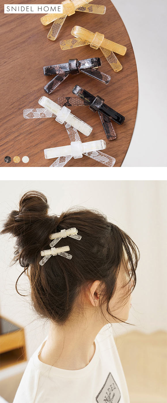 スナイデルホーム レースリボンピン SNIDEL HOME