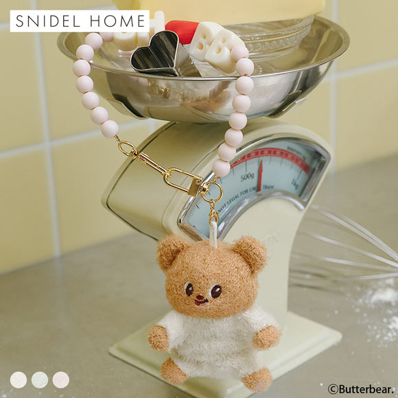 スナイデルホーム BUTTERBEAR スマホストラップ バターベア SNIDEL