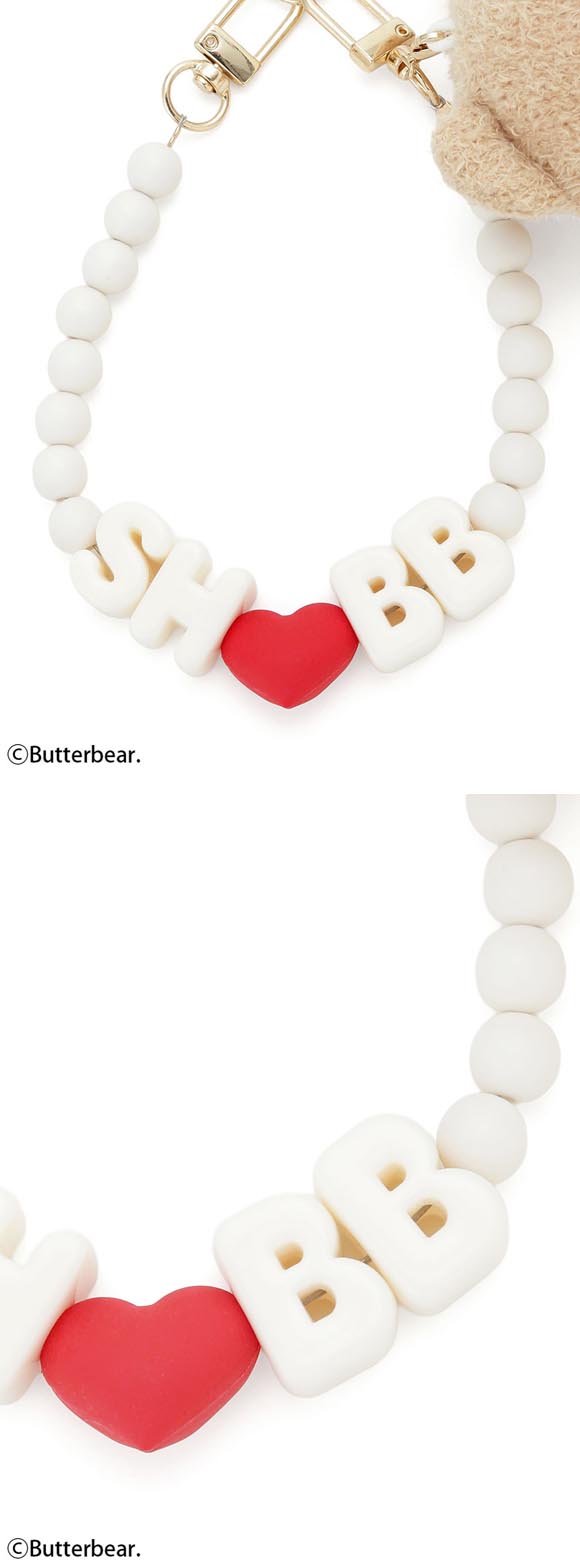 スナイデルホーム BUTTERBEAR スマホストラップ バターベア SNIDEL HOME