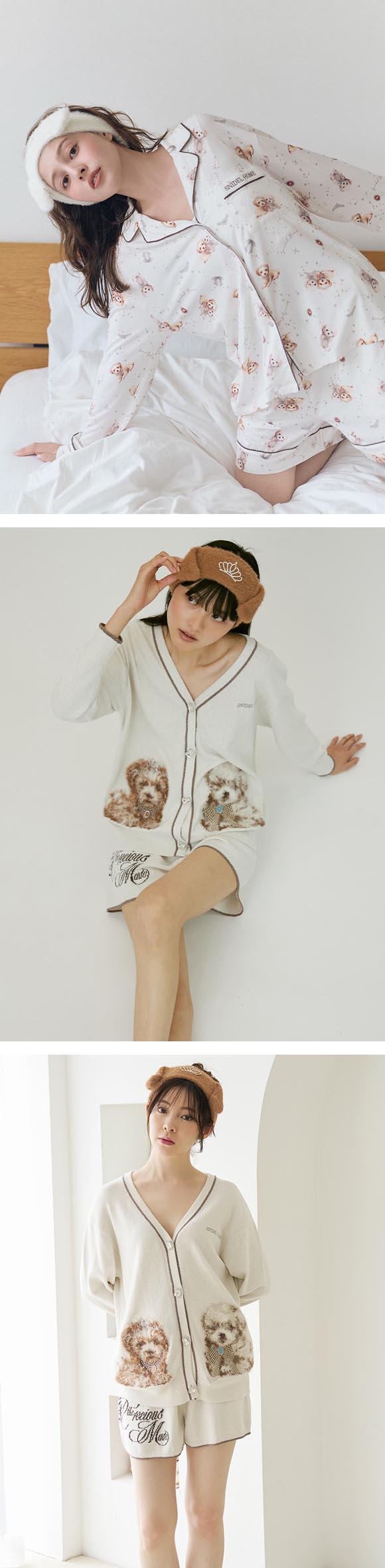 スナイデルホーム DOGティアラヘアターバン パジャマ ルームウェア SNIDEL HOME